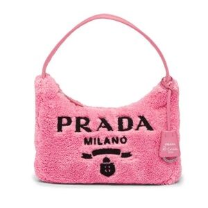 Prada Re-Edition 2000 terry-effect mini bag